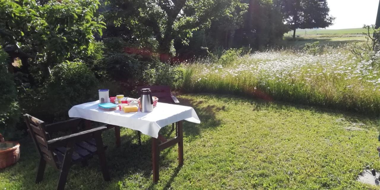 Ferienwohnung Baensch Weischlitz エクステリア 写真